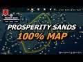Prosperity Sands map 100%: All collectibles, landmarks, caches & license plates / MANEATER locations