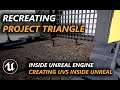 Recreating Project Triangle Strategy in Unreal 4 - Creating UVs inside Unreal