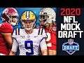 2020 NFL Mock Draft | End of Regular Season Edition