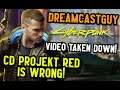 CD Project Red is WRONG - Dreamcastguy's Cyberpunk 2077 Video TAKEN Down! | 8-Bit Eric