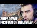 Eric "Snip3down" Wrona EXP Apex Legends Invitational post match interview (day one) | ESPN ESPORTS