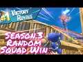 [Fortnite] Random Squad Victory Royale with Shockwave Launcher