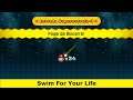 New Super Mario Bros U Deluxe - Swim For Your Life / Foge da Bocarra - 76