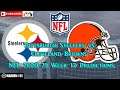 Pittsburgh Steelers vs. Cleveland Browns | NFL 2020-21 Week 17 | Predictions Madden NFL 21