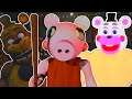 Roblox Piggy, Buff Helpy, And Lonely Freddy in UCN Mod