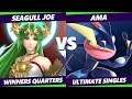 Smash Ultimate Tournament - Seagull Joe (Palutena) Vs. Ama (Greninja) S@X 336 SSBU Winners Quarters