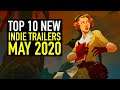 Top 10 Indie Game Trailers To Watch In May 2020 - Part 2