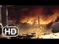 Transformers Megatron Destroys America & Rules Planet Earth Scene 4K ULTRA HD