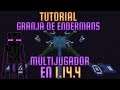 Tutorial Minecraft, ENDER-X / Granja de Endermans multijugador 1.14.4