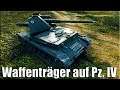 Только для тех кто играет на ВАФЛЕ Waffenträger auf Pz. IV World of Tanks лучший бой