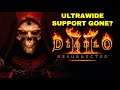 Diablo 2 Resurrected - Ultrawide support removed? Black bars on screen in BETA.