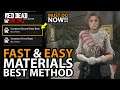 Fast & Easy Materials Best Method You Must Do Now!! in Red Dead Online