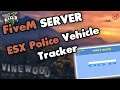 FiveM | ESX Police Vehicle Tracker [with UI] | FiveM Server einrichten #20 | GTA5 RP Server