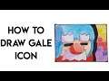 How to draw Gale Icon - Brawl Stars Step by Step