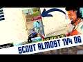 Scout Almost 1v4 OG | TX Vs OG | Scout 1v2 | Team Xspark Vs OG