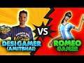 Amit Bhai (Desi Gamer) Vs Romeo Gamer- Best Clash Squad Battle- Bhai Bhai💪🏻