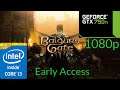 Baldur's Gate 3 Early Access - GTX 750Ti - i3 4170 - 1080p - Benchmark PC