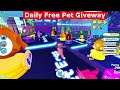 Free Pets Pet Simulator X Live Giveaway Roblox