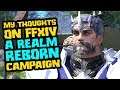 My Thoughts After Finishing Final Fantasy XIV: A Realm Reborn Campaign