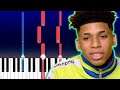 NLE Choppa - Famous Hoes (Piano Tutorial)
