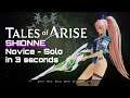 Tales of Arise - Shionne Novice - Solo in 3 seconds [Devil's Arms Kills Farming]
