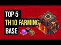 TOP 5 BEST TH10 FARM BASE 2021 (COPY LINK) | COC TH10 Farming/Trophy Base | Clash of Clans #4