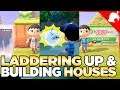Wisp, Getting the Ladder, & Building New Homes in Animal Crossing New Horizons