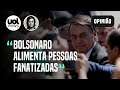 'Até Bolsonaro se assusta com o que encontra no cercadinho de apoiadores', comenta Joel Pinheiro