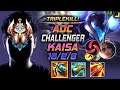 Challenger Kai'Sa ADC vs Samira - 천상계 원딜 카이사 템트리 룬 크라켄 칼날비 - LOL KR 11.9
