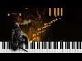Dark Souls - Nameless Song (MIDI VISUALIZER PIANO TUTORIAL)