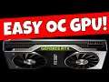 Easy Way To Overclock Nvidia Graphics Cards & Reduce Latency & Lag