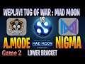[ENG] Aggressive Mode vs Nigma Game 2 | Bo3 | WePlay! Tug of War: Mad Moon 2020 CAST by @Crysis