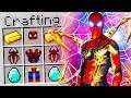 How to Craft IRON SPIDER in Minecraft! Spider-man FAR FROM HOME