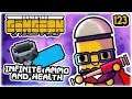 Infinite Ammo & Health | Part 123 | Let's Play Enter the Gungeon: Farewell to Arms | HD