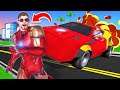 J'ÉCRASE IRON MAN avec sa NOUVELLE VOITURE