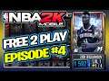 NBA 2K MOBILE GRIND FOR FREE PLAYERS | Zion Williamson Gameplay