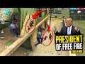 President Of Free Fire Challenge - Garena Free Fire- Total Gaming