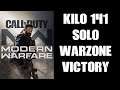 Solo Kilo 141 Warzone Victory Walk-Through Commentary (PS4 Gameplay)