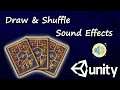 Unity Card Game: Draw & Shuffle Sound Effects C# #66