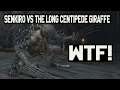 WTF! LONG ARM CENTIPEDE GIRAFFE VS SENKIRO