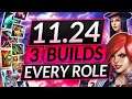 3 NEW Champions Builds for EVERY ROLE that are Taking Over Patch 11.24 - LoL Season 12 Guide
