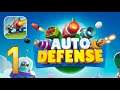 Auto Defense: Gameplay Walkthrough Part 1 - Tutorial! (iOS, Android)