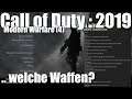Call of Duty: Modern Warfare (4) wahrscheinliche Waffen. CoD 2019