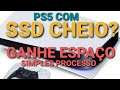SSD DO PS5 CHEIO? Como resolver?