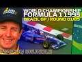 F1 WORLD CHAMPIONSHIP 1995 | BRAZILIAN GRAND PRIX | MARTIN BRUNDLE | ROUND 01/05