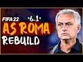 JOSE MOURINHO'YU KOVDUK! // FIFA 22 AS ROMA REBUILD // KARİYER MODU