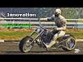LCC Innovation Chrome Chopper | Review & Best Customization | GTA Online | Harley Davidson Breakout