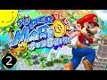 Let's Play Super Mario Sunshine | Part 2 - Cleaning Bianco Hills | Blind Gameplay Walkthrough