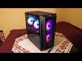 Lighting modes of Cooler Master MASTERBOX MB311L ARGB and 3 Pack Deep Cool CF120 Fans