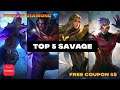 Mobile Legends TOP 5 SAVAGE Moments Episode 8 🔥